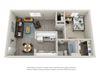 Aspire Lakewood | 1x1 Loveland Floor Plan | Lakewood, CO Apartments